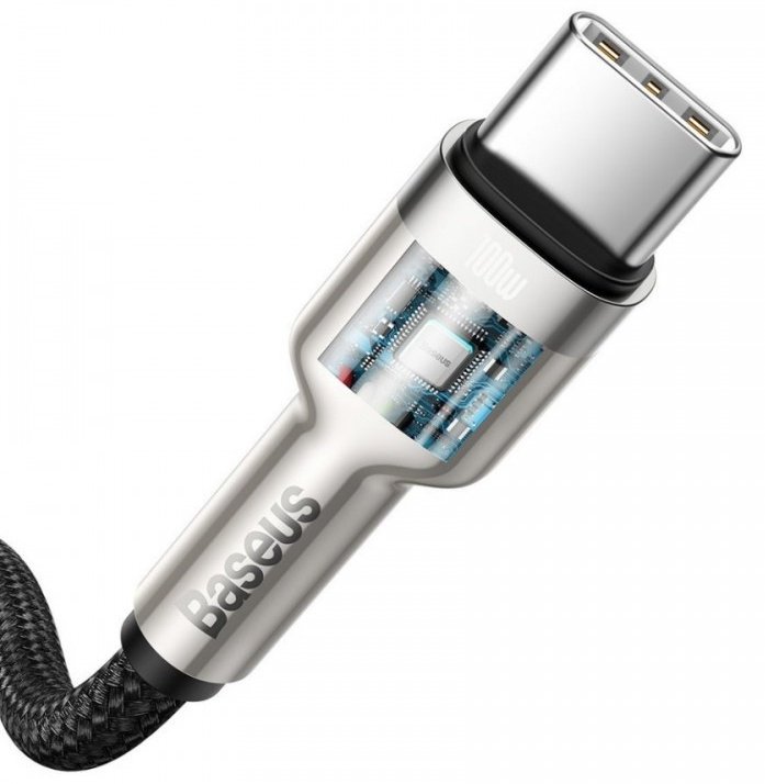 Кабель Baseus USB TypeC (M), 1 м, черный