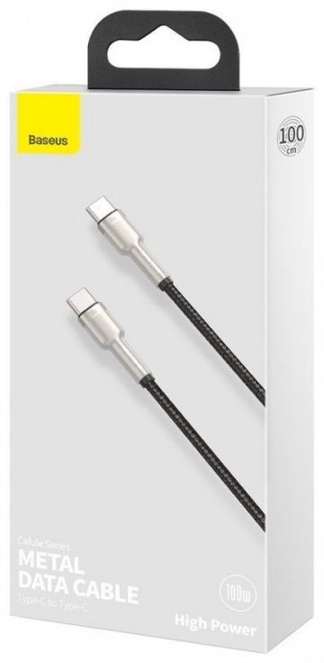 Кабель Baseus USB TypeC (M), 1 м, черный