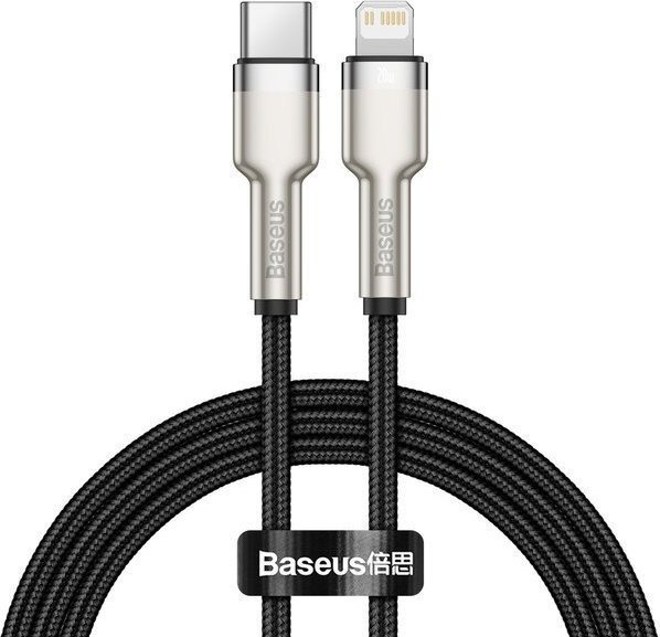 Кабель Baseus Lightning (M), 1 м, черный