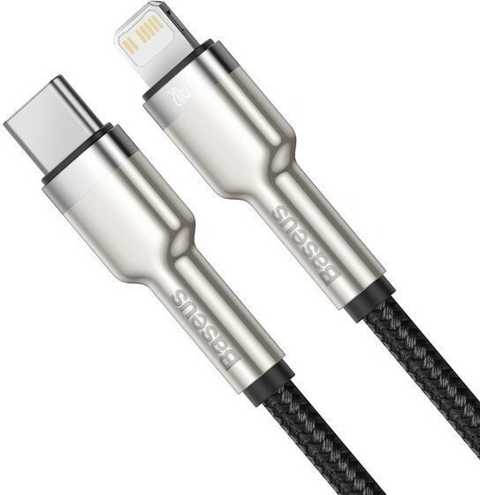 Кабель Baseus Lightning (M), 1 м, черный купить,0