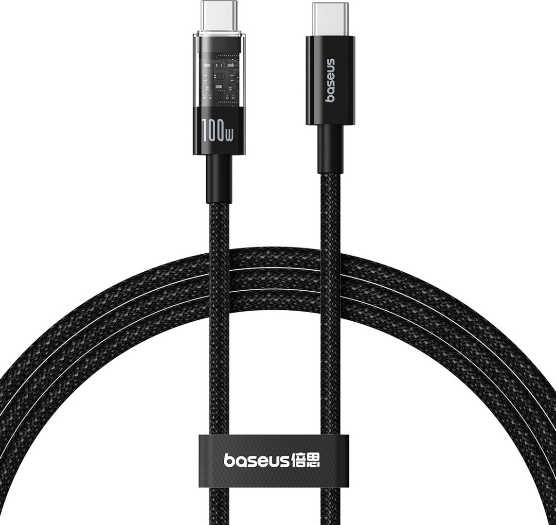 Кабель Baseus USB TypeC (M), 2 м, черный