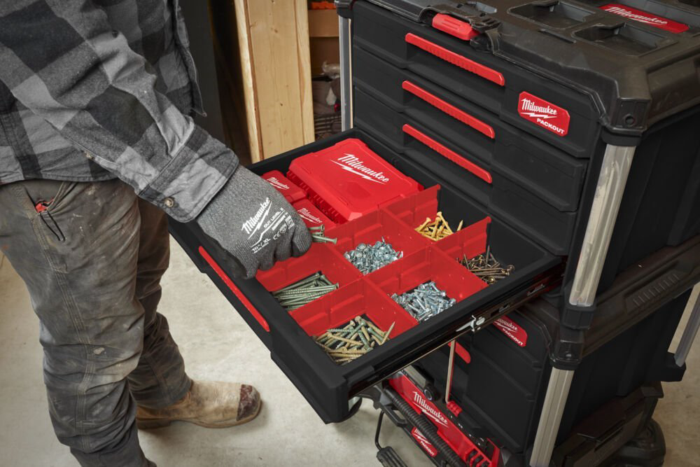 Milwaukee ящик PACKOUT 4932493189 (36.3х56.4х41.4 см) купить,NaN