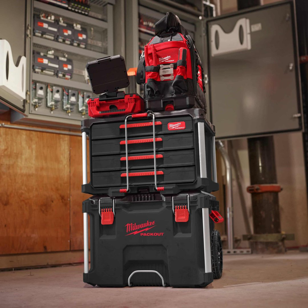 Milwaukee ящик PACKOUT 4932493189 (36.3х56.4х41.4 см) купить,NaN