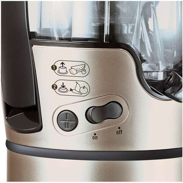 Соковыжималка Moulinex JU385H30 серебристая