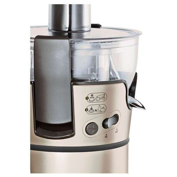 Соковыжималка Moulinex JU385H30 серебристая