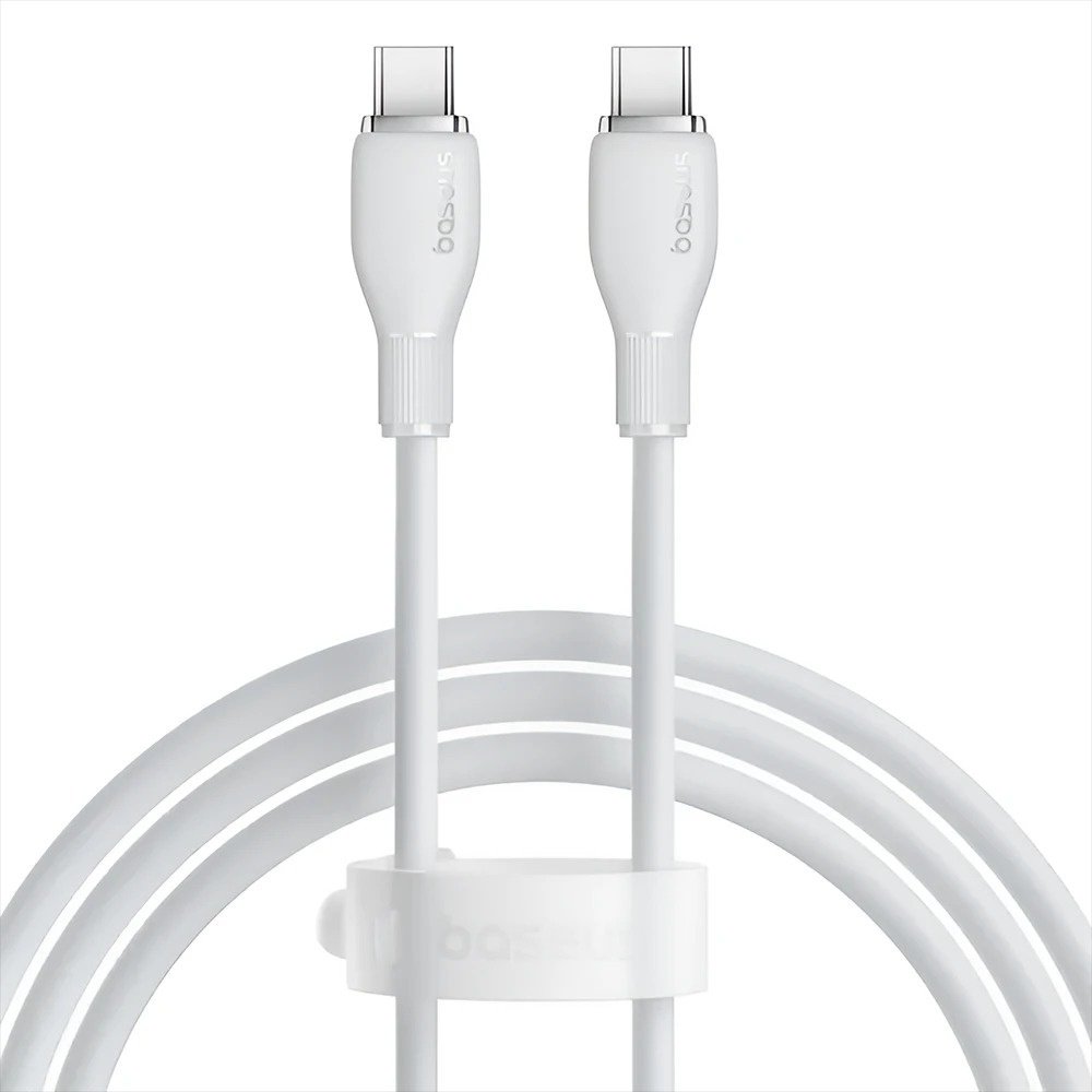 Кабель Baseus USB TypeC (M), 2 м, белый