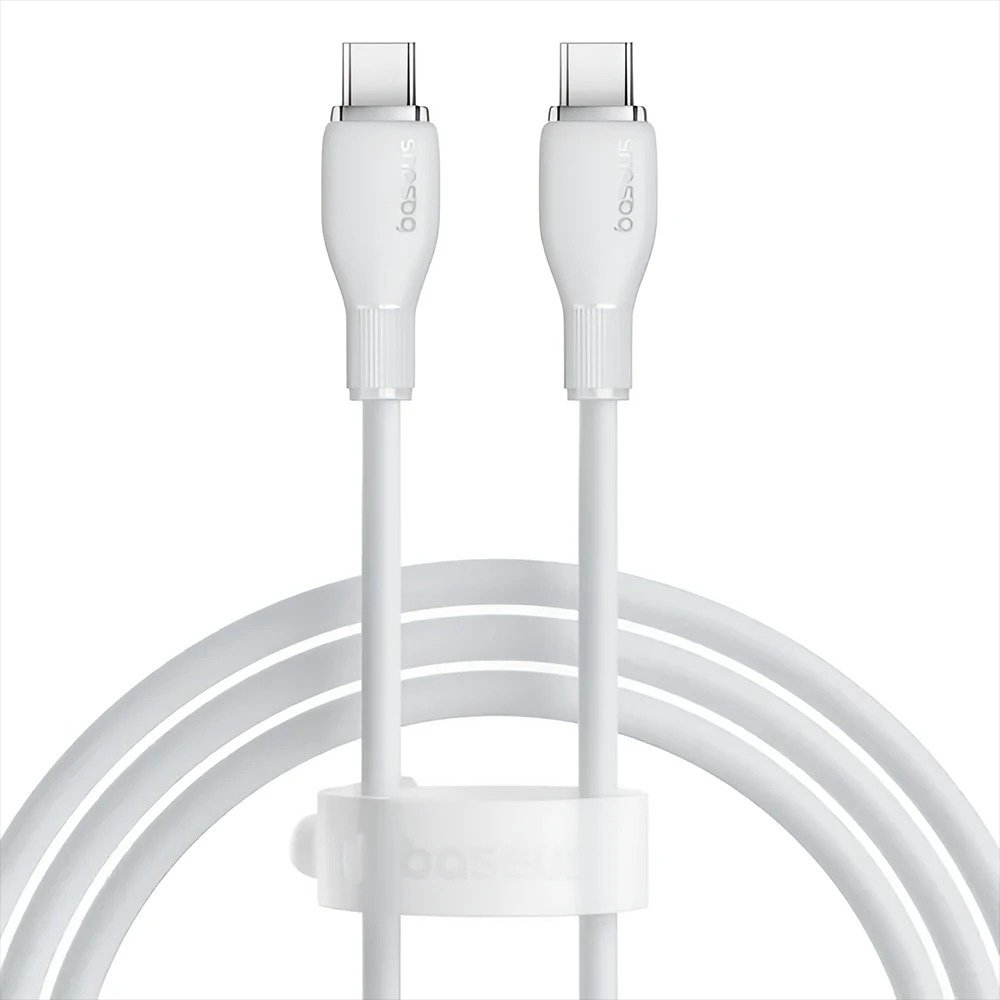 Кабель Baseus USB TypeC (M), 2 м, белый