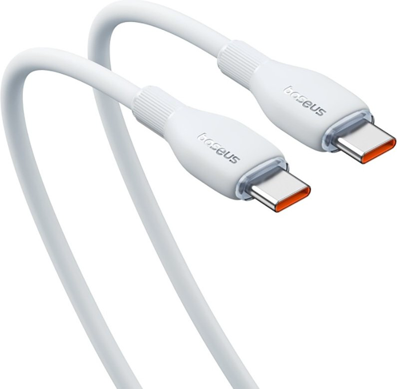 Кабель Baseus USB TypeC (M), 2 м, белый купить,NaN