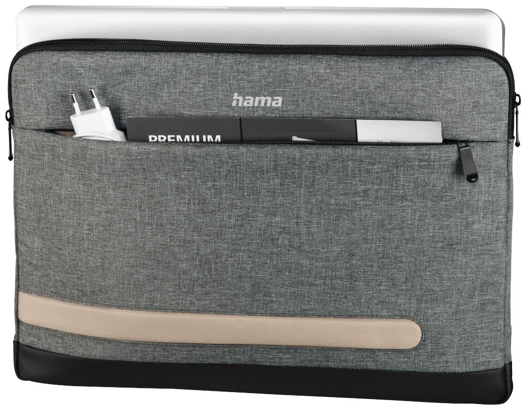 Чехол Hama Terra 00196603 до 15.6" серый