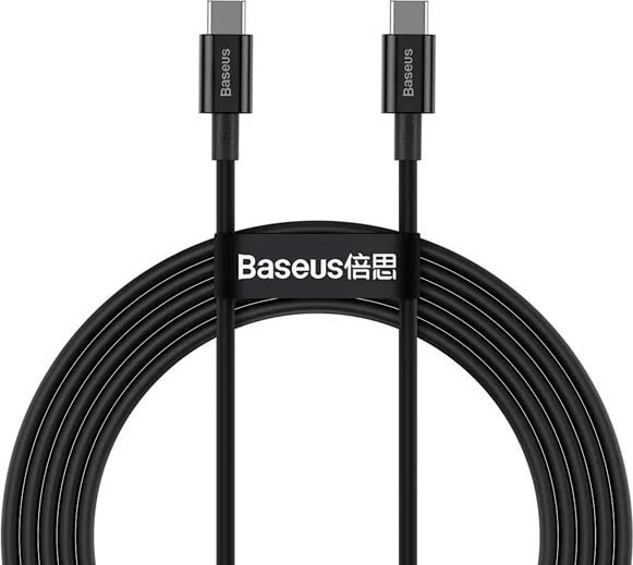 Кабель Baseus USB TypeC (M), 1 м, черный