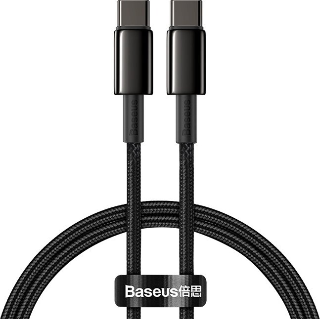 Кабель Baseus USB TypeC (M), 1 м, черный