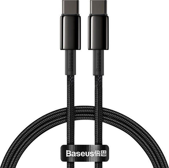 Кабель Baseus USB TypeC (M), 1 м, черный