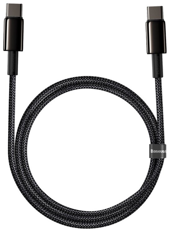 Кабель Baseus USB TypeC (M), 1 м, черный купить,0