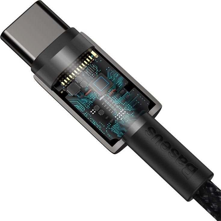 Кабель Baseus USB TypeC (M), 1 м, черный купить,0