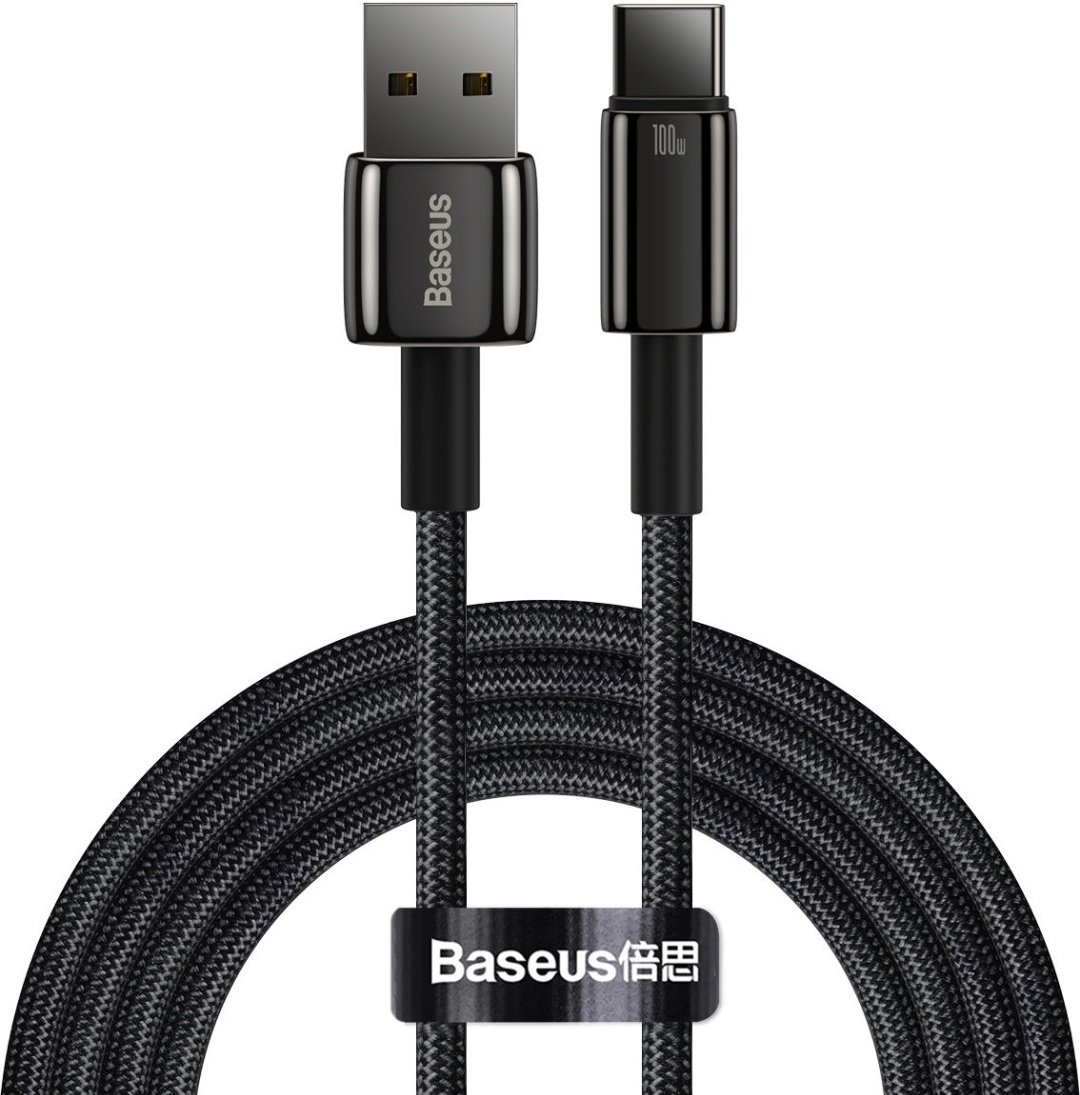Кабель Baseus USB 3.0 (M), USB TypeC (M), 2 м, черный