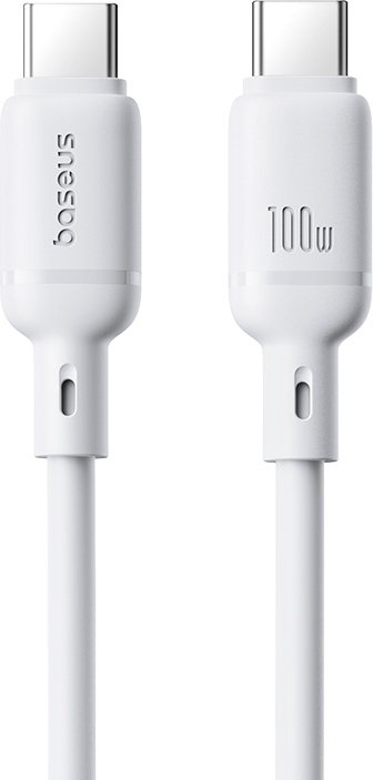 Кабель Baseus USB TypeC (M), 1 м, белый