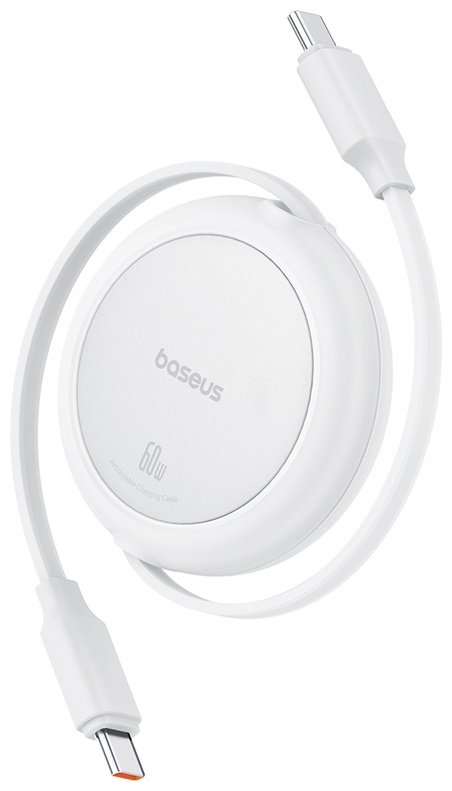 Кабель Baseus USB TypeC (M), 1 м, белый