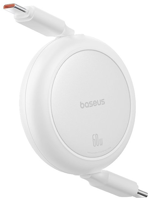 Кабель Baseus USB TypeC (M), 1 м, белый купить,NaN