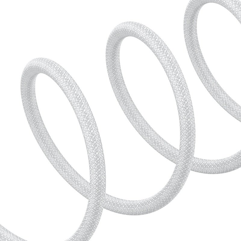 Кабель Baseus USB TypeC (M), 1 м, белый