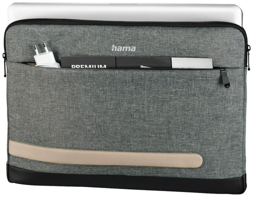 Чехол Hama Terra 00196603 до 15.6" серый