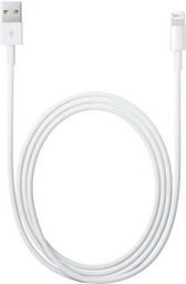 Кабель VSP USB 2.0 (M), Lightning (M), 1 м, белый