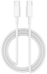 Кабель ARG USB TypeC (M), 1 м, белый