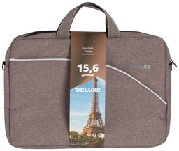 Сумка De Luxe Deluxe Paris до 15.6" коричневый