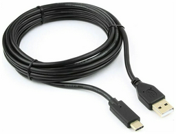 Кабель Cablexpert USB 2.0 (M), USB TypeC (M), 3 м, черный