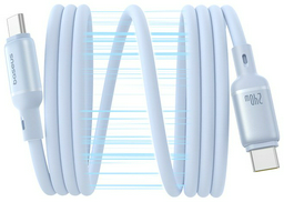 Кабель Baseus USB TypeC (M), 1 м, голубой