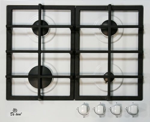 Варочная поверхность De Luxe TG4 750231 F-073 белый