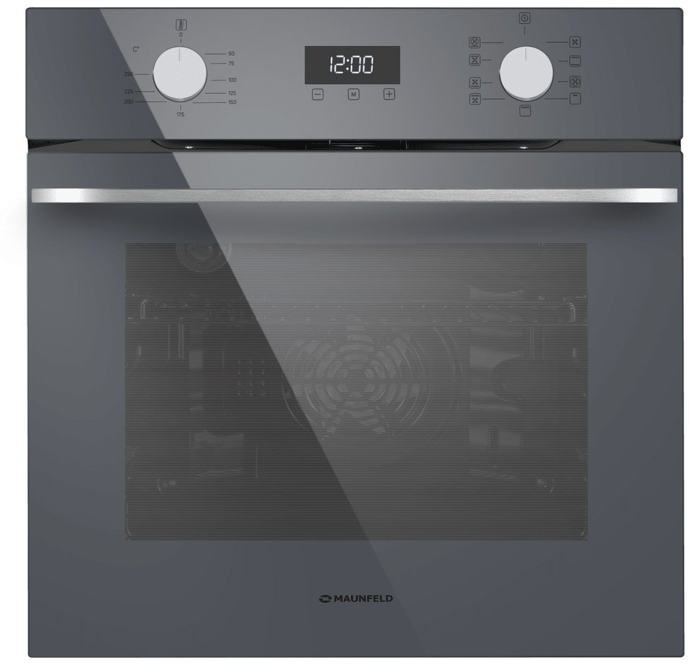 Духовой шкаф MAUNFELD EOEM7610DGR серый