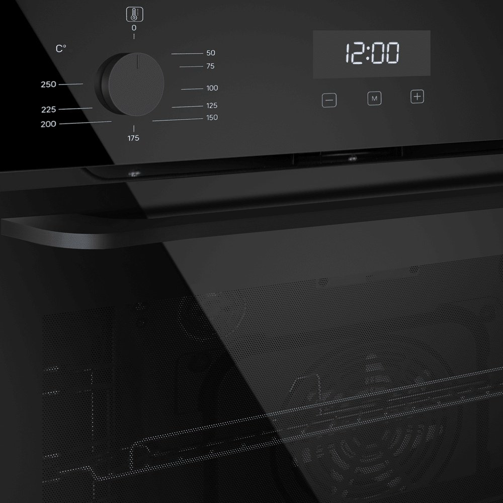 Духовой шкаф MAUNFELD EOEM7610B2 черный купить,NaN