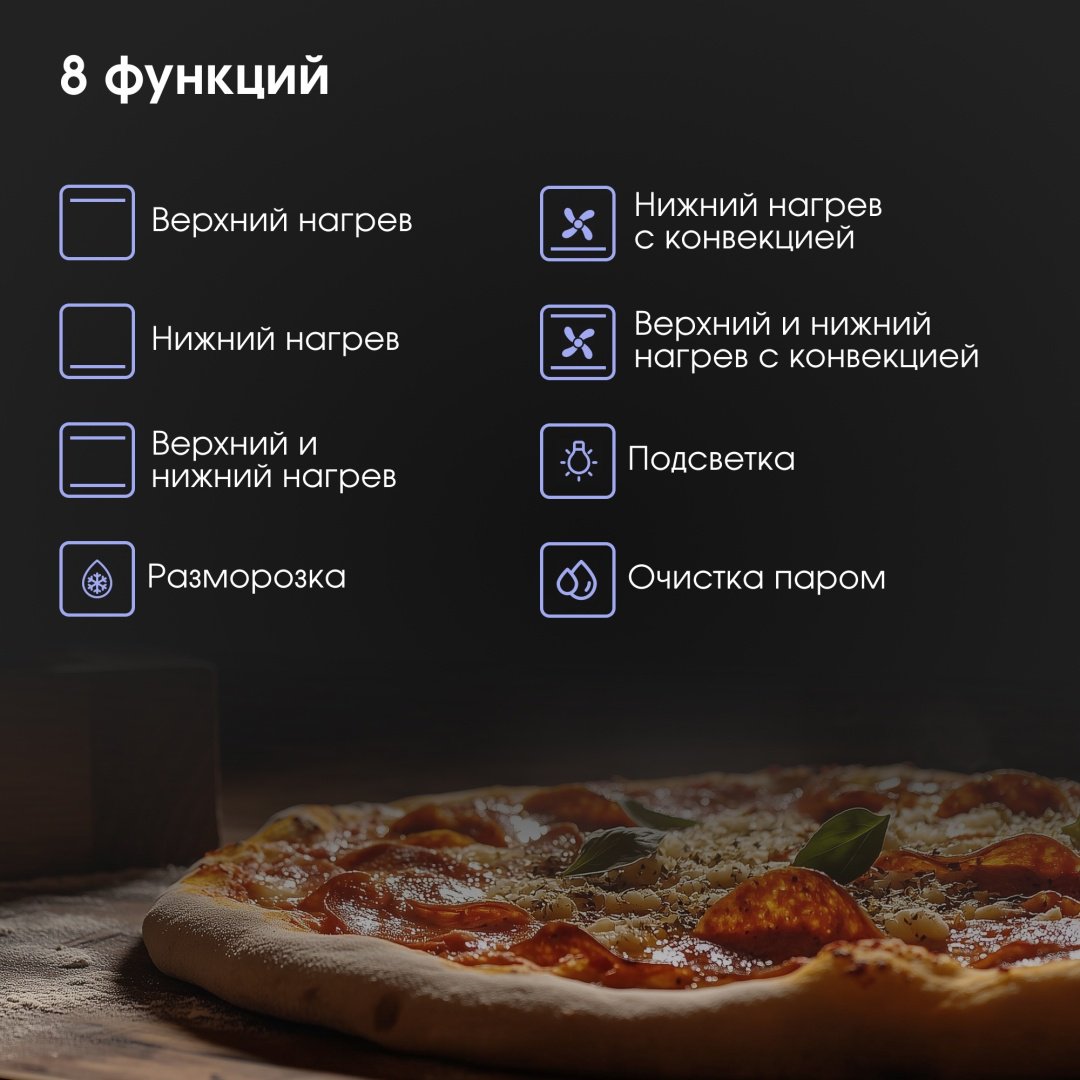 Духовой шкаф Zigmund & Shtain E 176 B черный - ForteMarket Духовой шкаф Zigmund & Shtain E 176 B черный купить,0