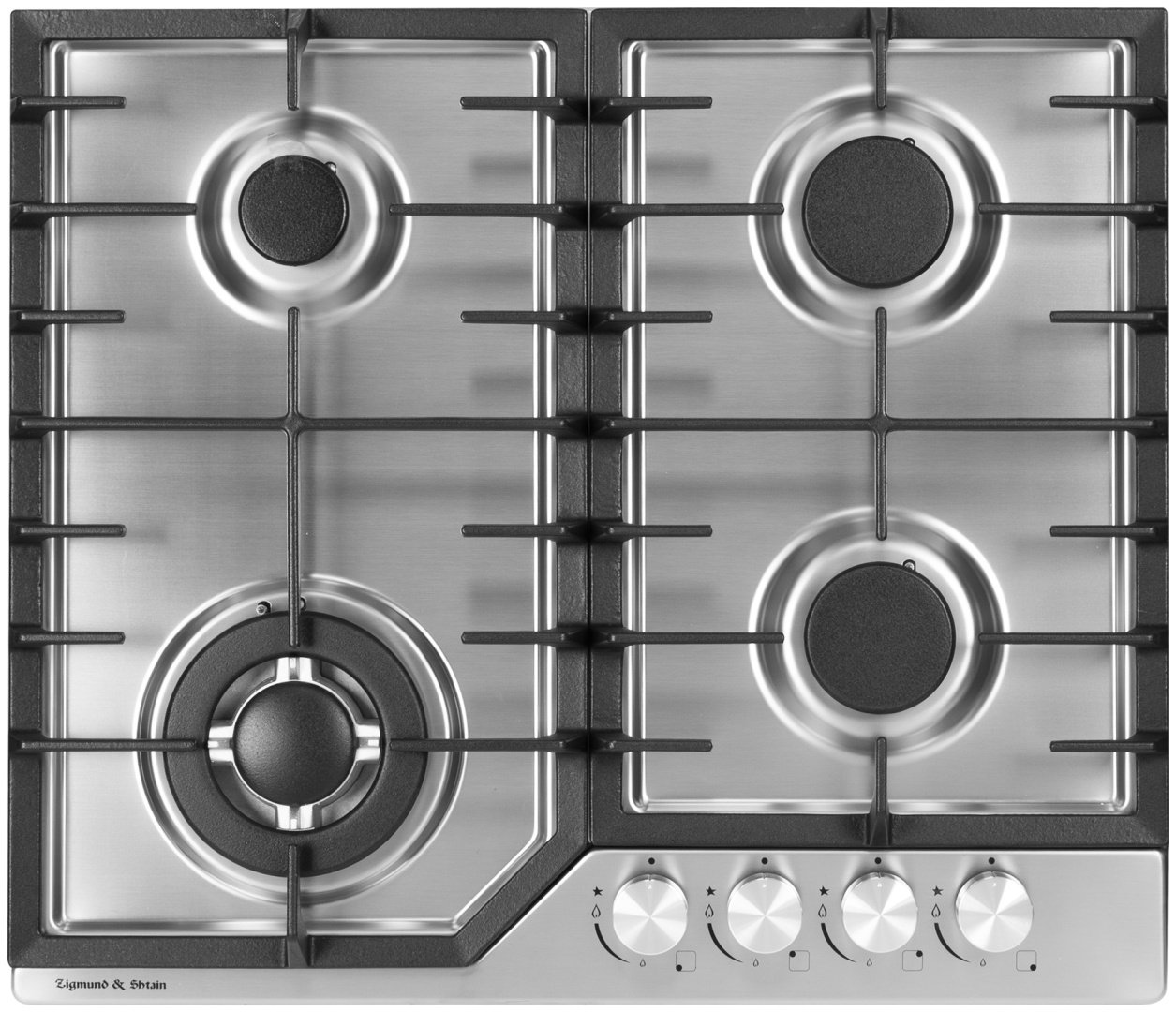 Варочная поверхность Zigmund &amp; Shtain G 22.6 S стальной купить,NaN