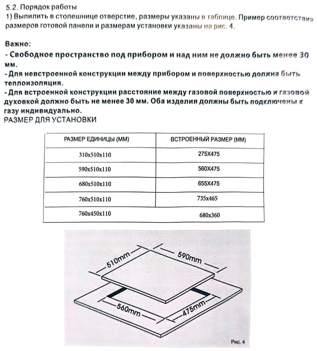 Варочная поверхность HAUSLER HLS-S4BLGT3 черный купить,NaN