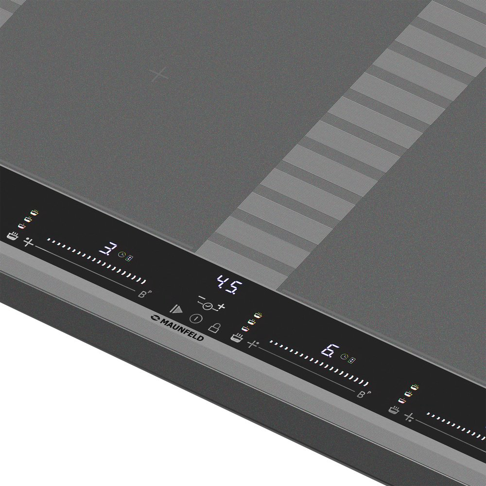 Варочная поверхность MAUNFELD CVI594SF2MDGR LUX Inverter серый купить,369811