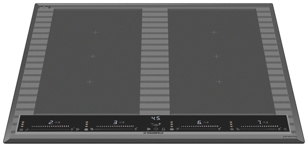 Варочная поверхность MAUNFELD CVI594SF2MDGR LUX Inverter серый - ForteMarket Варочная поверхность MAUNFELD CVI594SF2MDGR LUX Inverter серый купить,0