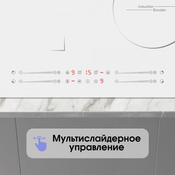 Варочная поверхность Zigmund &amp; Shtain CI 49.6 W белый купить,NaN