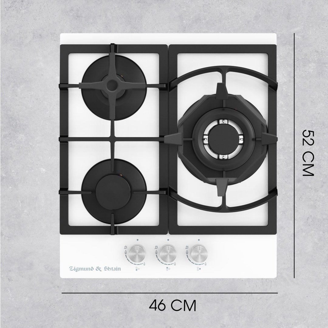 Варочная поверхность Zigmund &amp; Shtain M 26.4 W белый купить,NaN