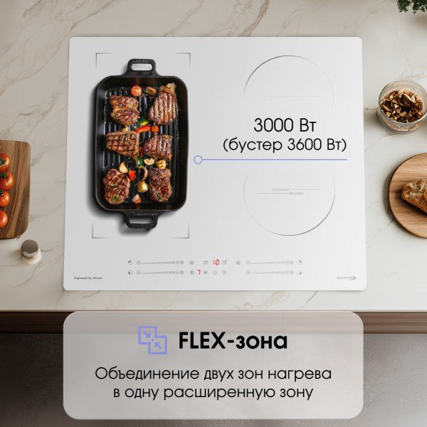 Варочная поверхность Zigmund &amp; Shtain CI 49.6 W белый купить,NaN