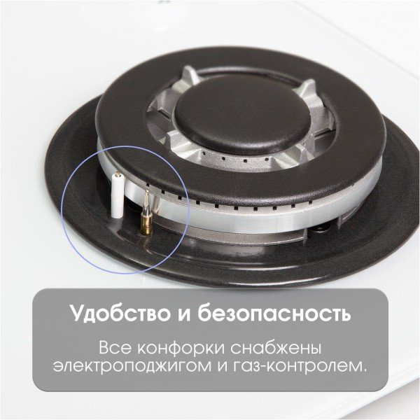 Варочная поверхность Zigmund &amp; Shtain M 32.6 W белый купить,NaN