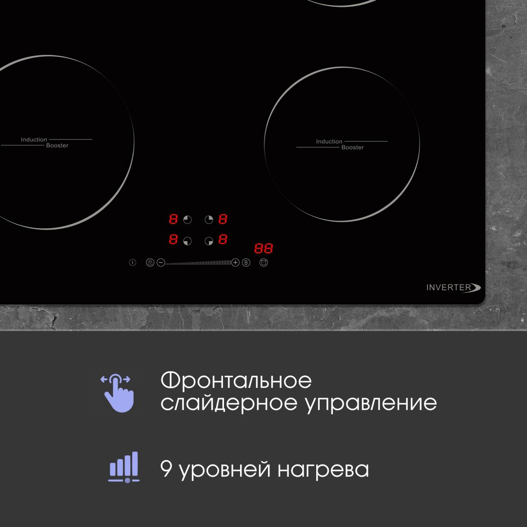Варочная поверхность Zigmund &amp; Shtain CI 30.6 B черный купить,NaN