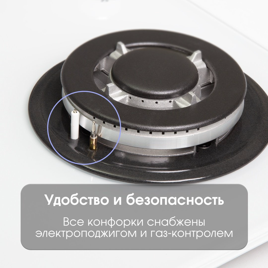 Варочная поверхность Zigmund &amp; Shtain M 26.7 W белый купить,NaN
