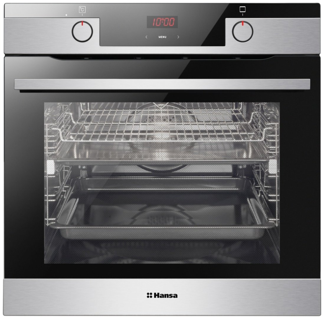 Духовой шкаф Hansa BOEI684097 черный, серебристый - ForteMarket Духовой шкаф Hansa BOEI684097 черный, серебристый купить,0