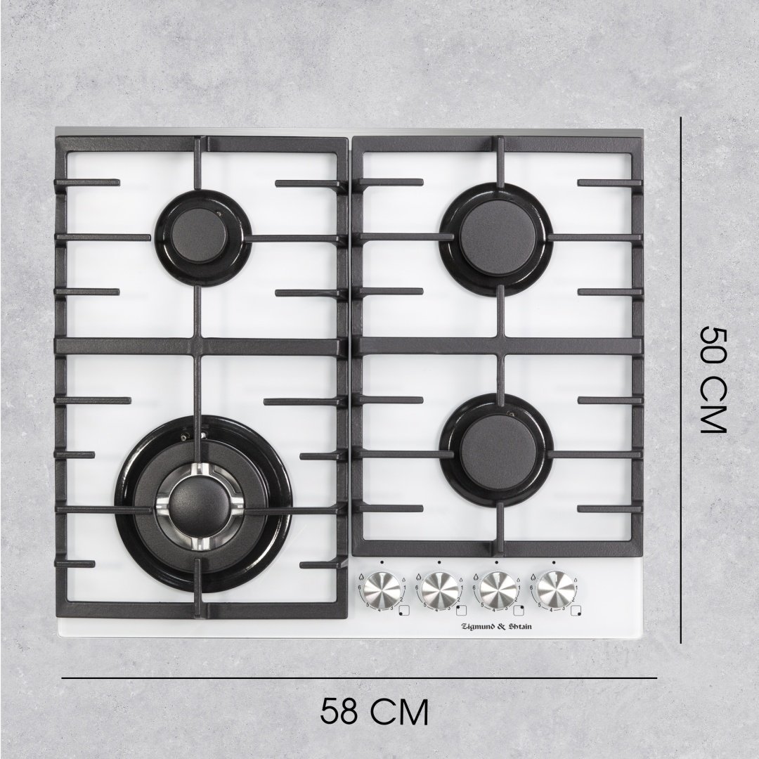 Варочная поверхность Zigmund &amp; Shtain M 28.6 W белый купить,NaN