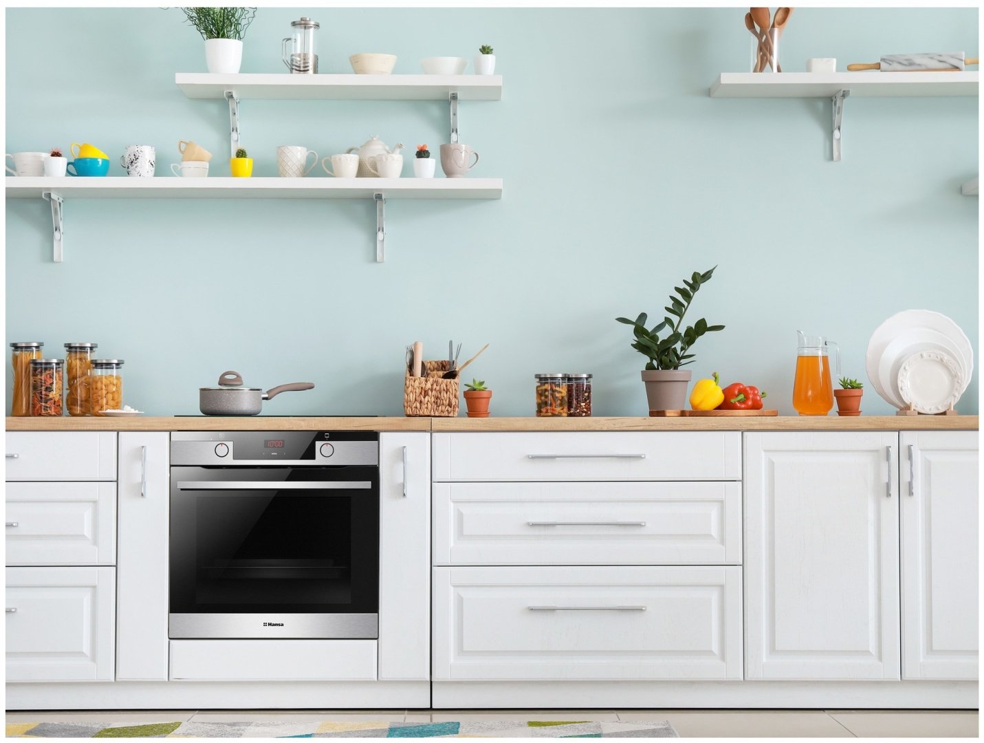 Духовой шкаф Hansa BOEI684097 черный, серебристый - ForteMarket Духовой шкаф Hansa BOEI684097 черный, серебристый купить,0