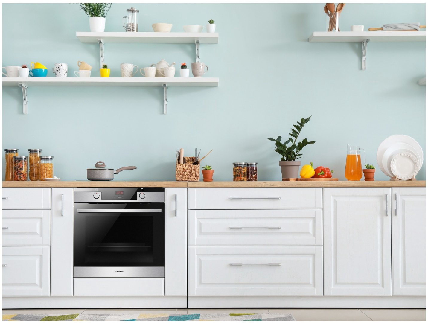 Духовой шкаф Hansa BOEI684097 черный, серебристый - ForteMarket Духовой шкаф Hansa BOEI684097 черный, серебристый купить,219990