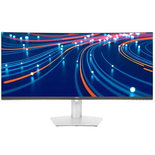 Монитор Dell S3422DW 34" серебристый