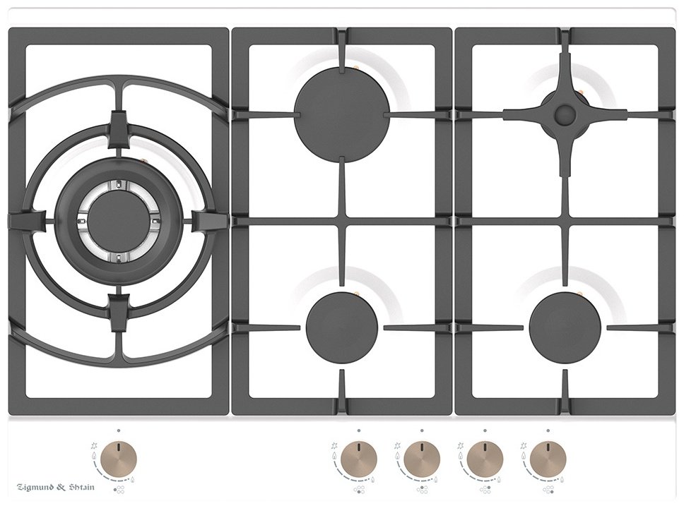 Варочная поверхность Zigmund &amp; Shtain G 14.7 W белый