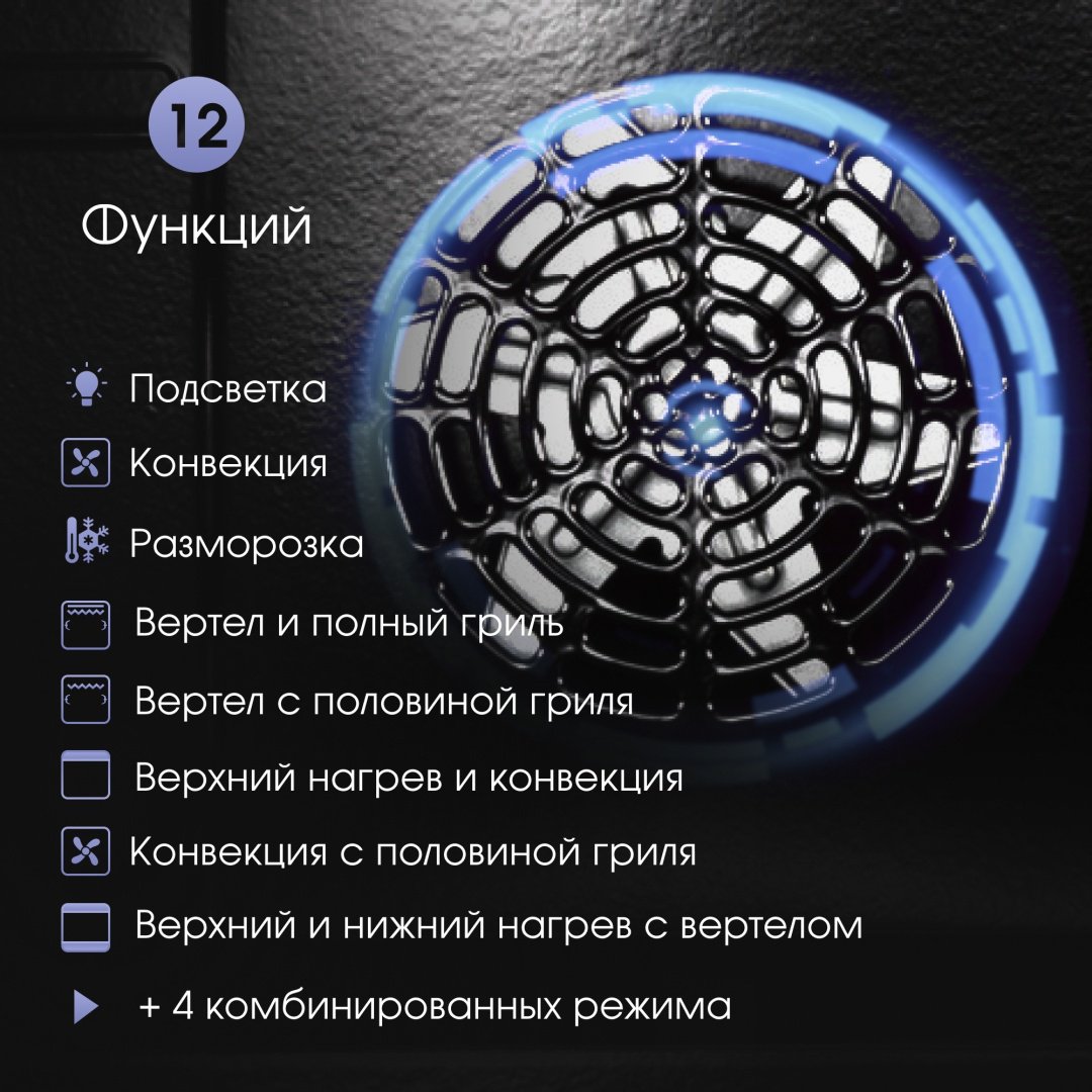 Духовой шкаф Zigmund &amp; Shtain EN 117.921 W белый